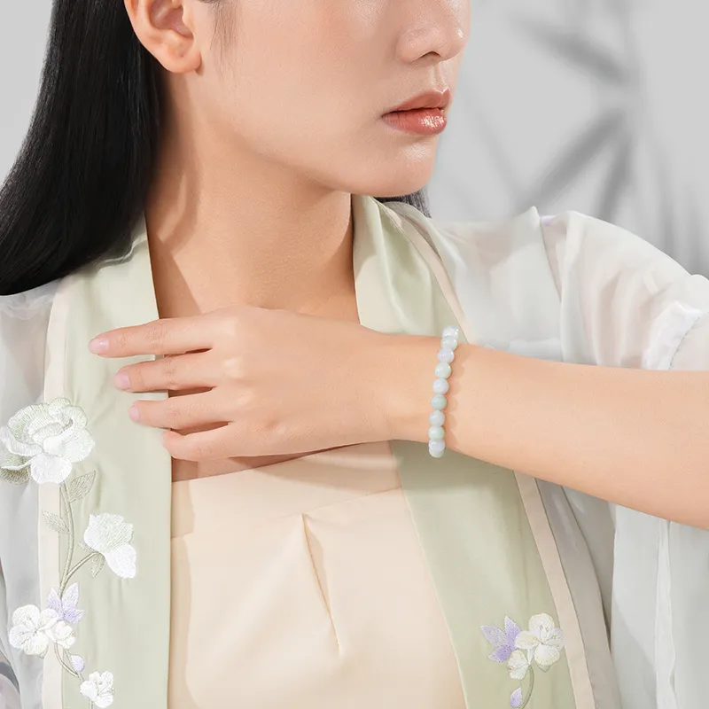 CHAOHONGJI Bean Type Jadeite Bracelets Women's-4