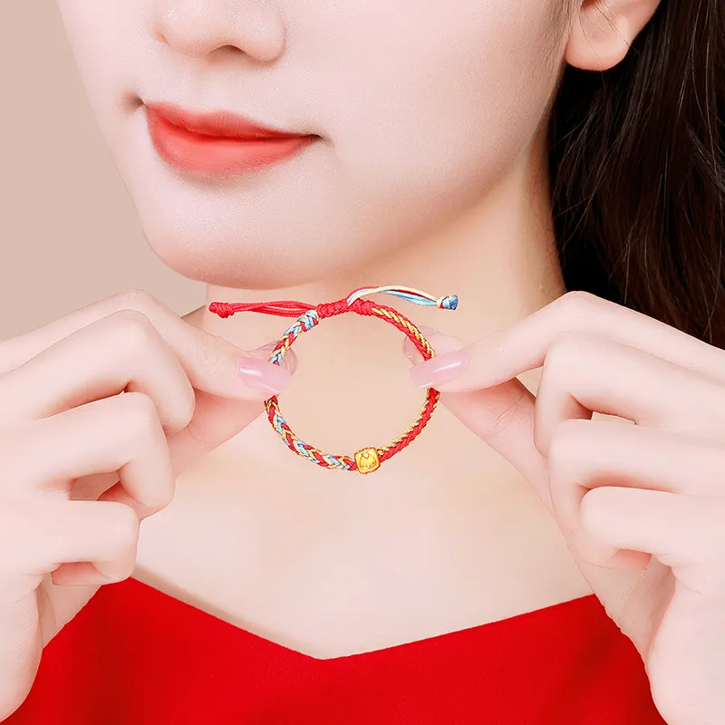 CHJ JEWELLERY Gold Bracelet Unisex-2