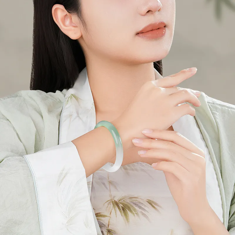 CHAOHONGJI Chalcedony Bangles Women's-6
