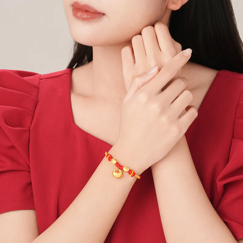 CHJ JEWELLERY Gold Bracelet Women's-11