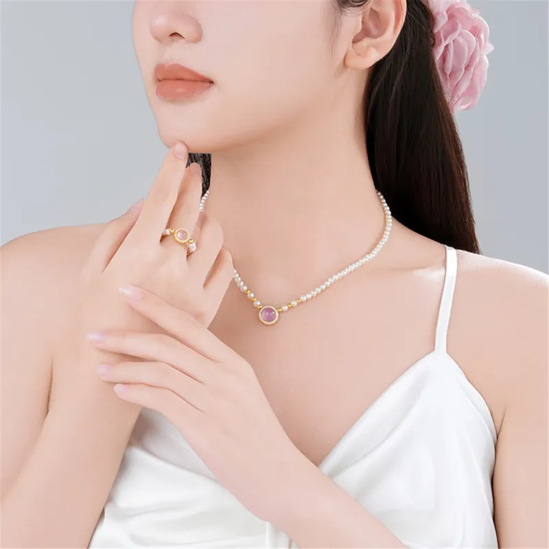 CHAOHONGJI Pearl Necklaces Women's-3
