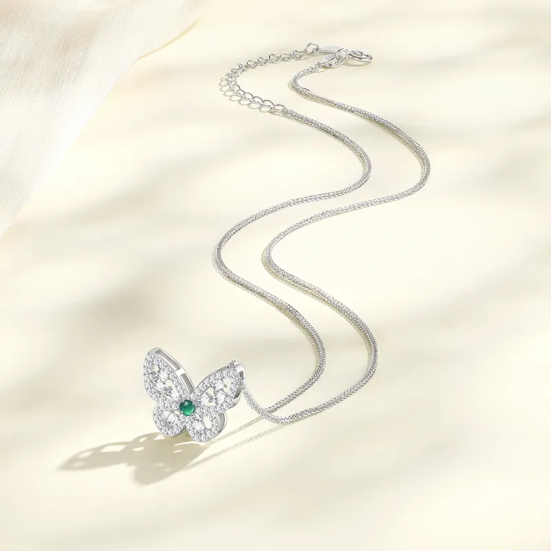 CHAOHONGJI 925 Sterling Silver Necklaces Women's-2