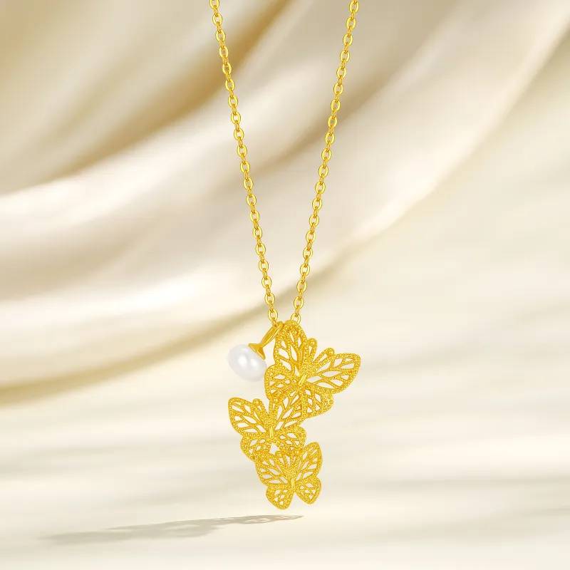 CHAOHONGJI 925 Sterling Silver Necklaces Women's-5