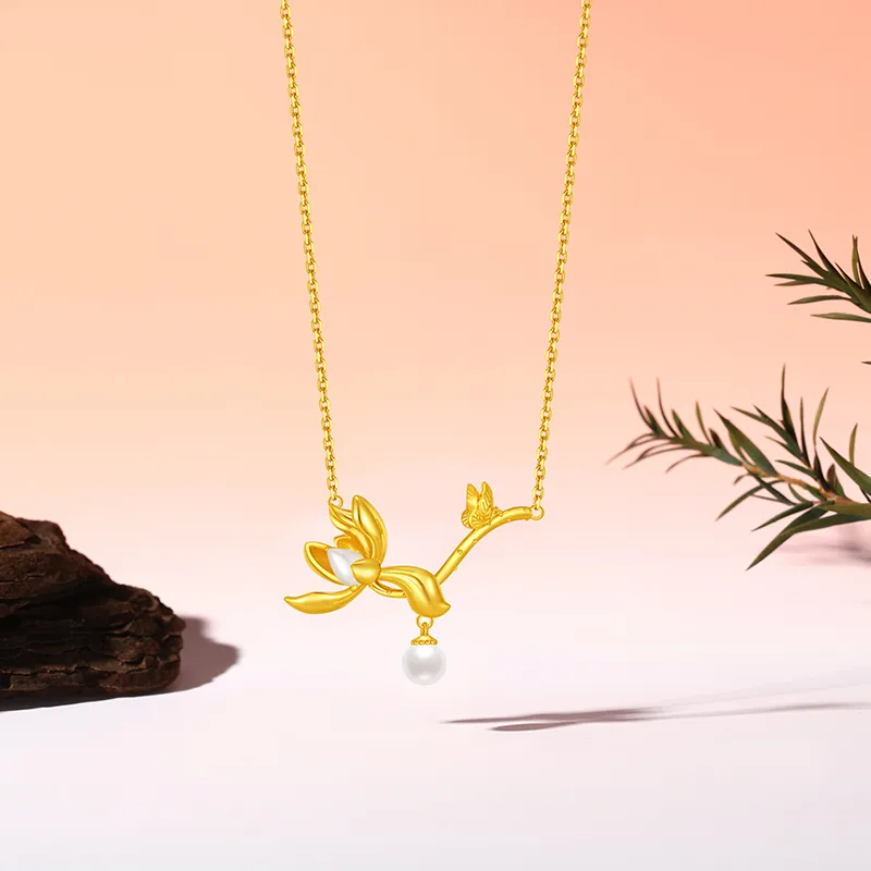 CHAOHONGJI S925 Silver Necklaces Women's-7