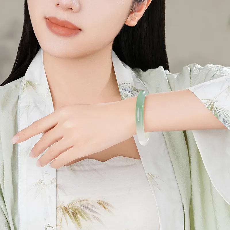 CHAOHONGJI Chalcedony Bangles Women's-7