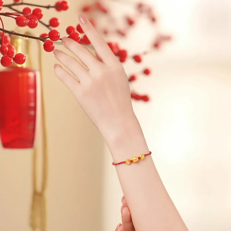 CHJ JEWELLERY Gold Bracelet Women's-3