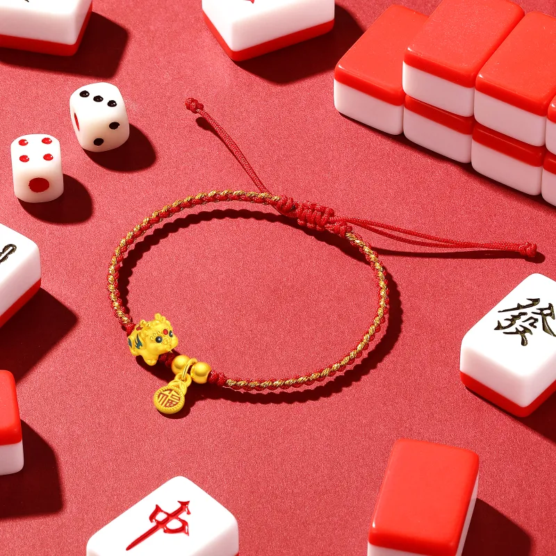CHJ JEWELLERY Gold Bracelet Women's-4