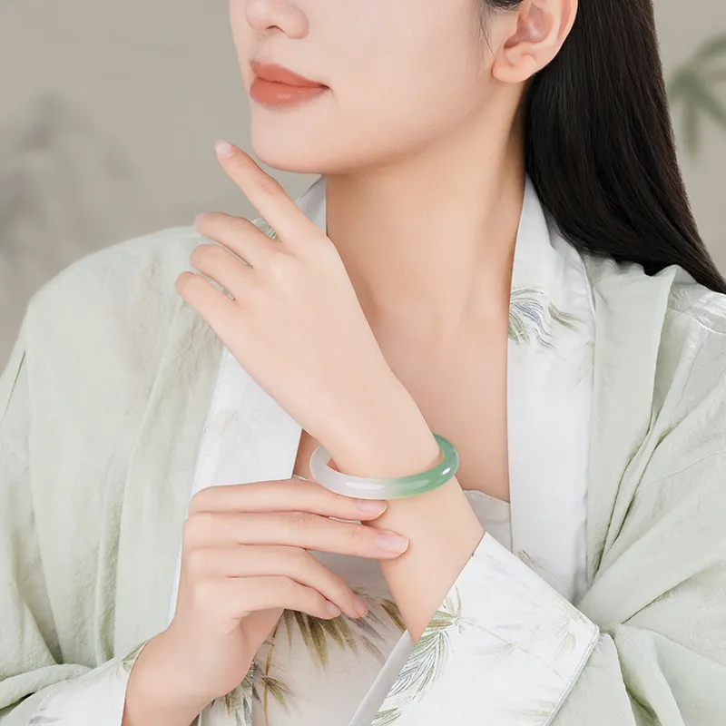 CHAOHONGJI Chalcedony Bangles Women's-8