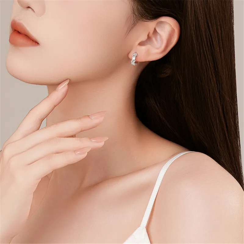 CHAOHONGJI 925 Sterling Silver Earrings Women's-6