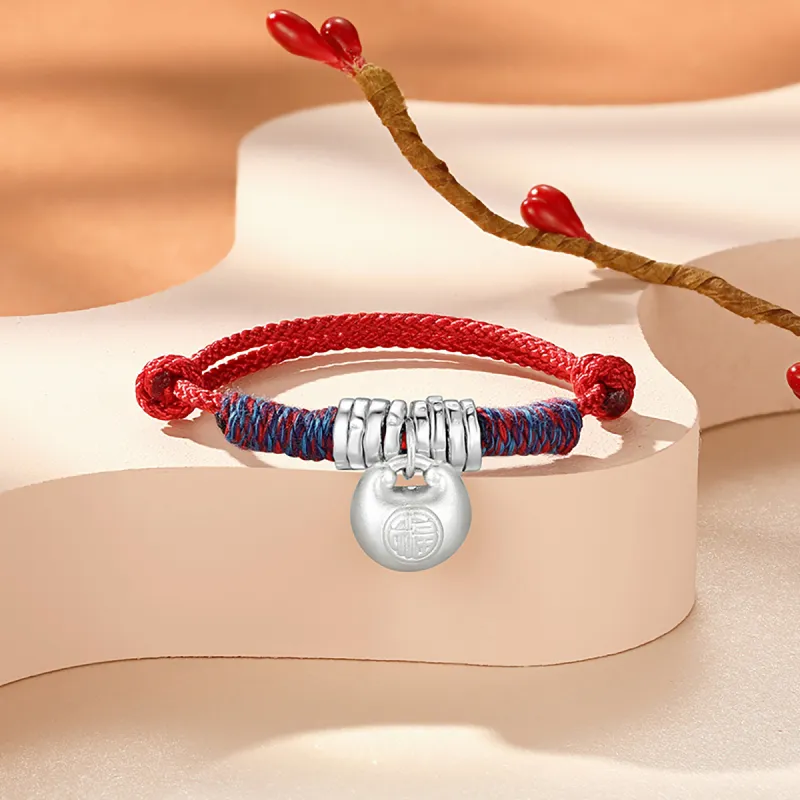 CHAOHONGJI Foot Silver 990 Bracelets Women's-3