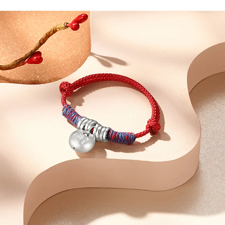 CHAOHONGJI Foot Silver 990 Bracelets Women's-6