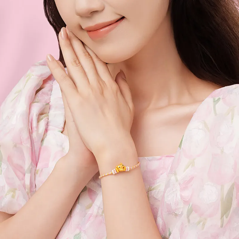 CHJ JEWELLERY Crayon Shin chan Gold Bracelet Women's-2