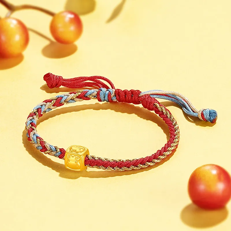 CHJ JEWELLERY Gold Bracelet Unisex-5