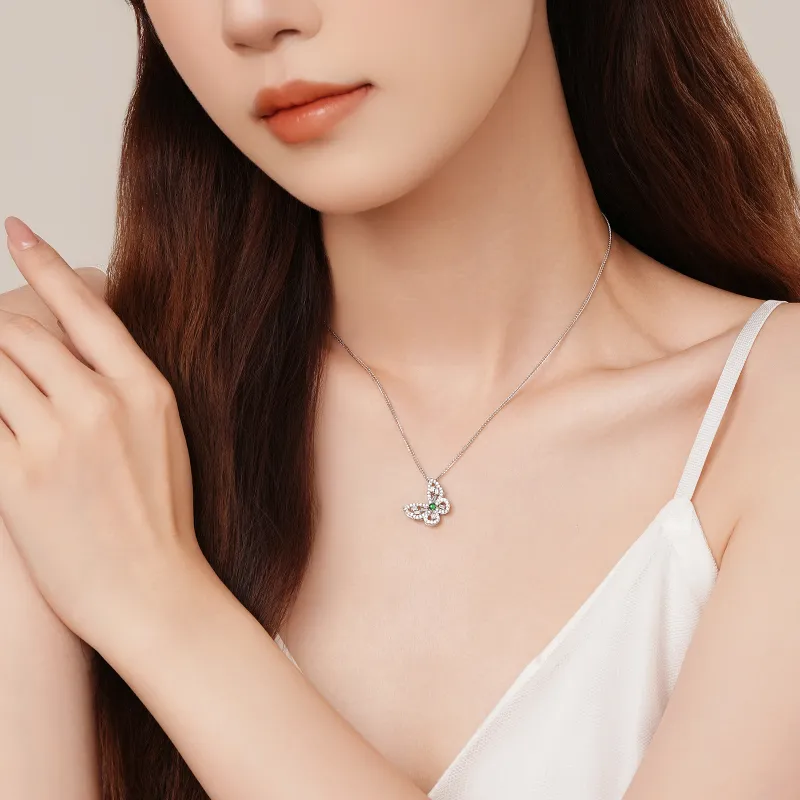 CHAOHONGJI 925 Sterling Silver Necklaces Women's-4