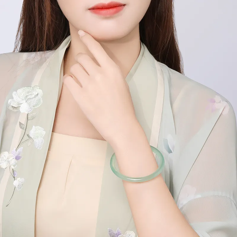 CHAOHONGJI Chalcedony Bangles Women's-13