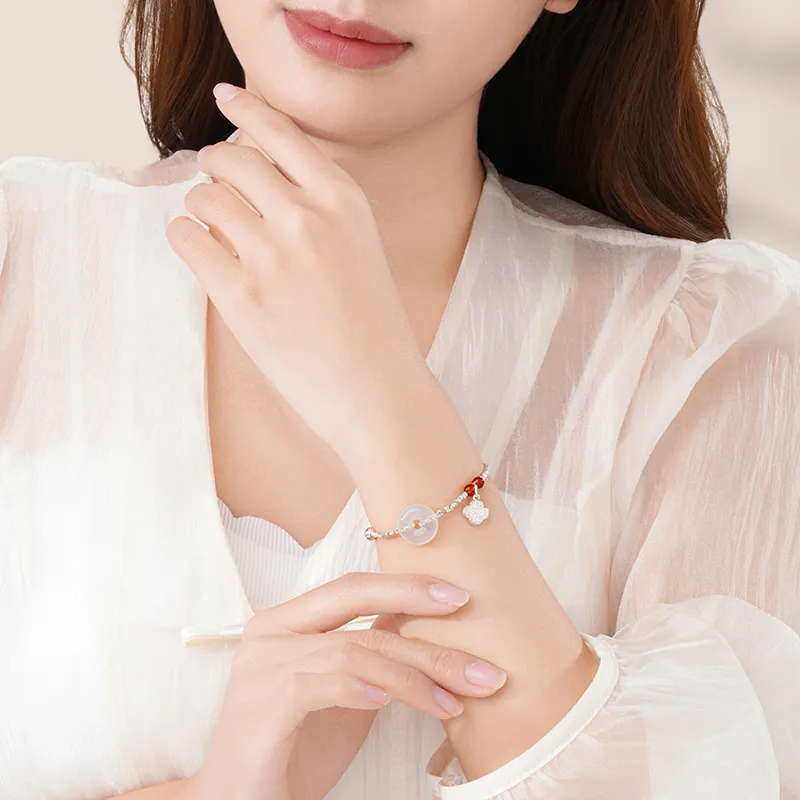 CHAOHONGJI Chalcedony Jade Bracelets Women's-5