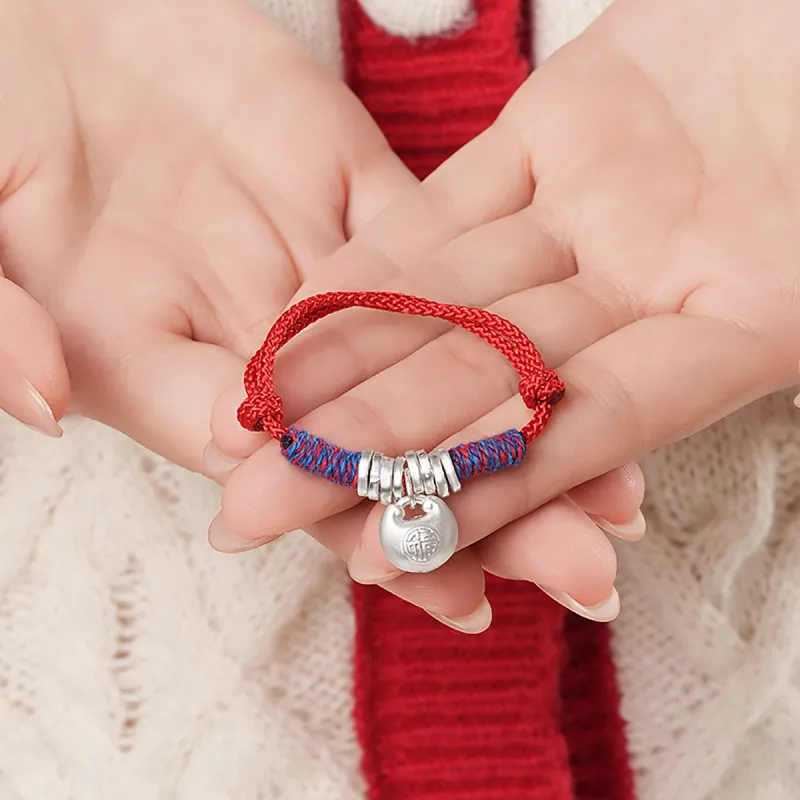 CHAOHONGJI Foot Silver 990 Bracelets Women's-5