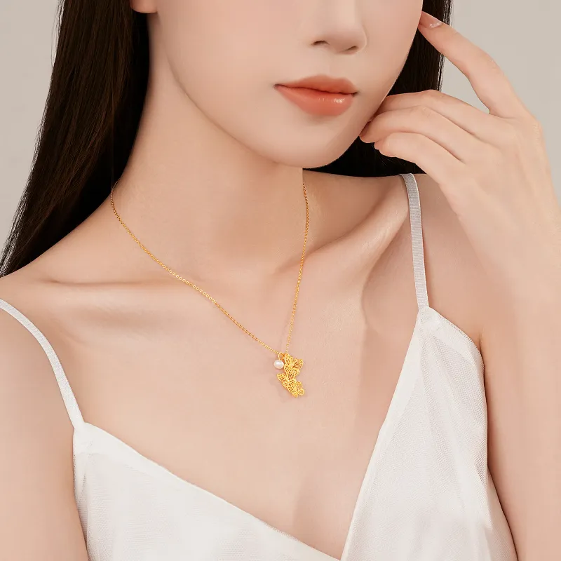 CHAOHONGJI 925 Sterling Silver Necklaces Women's-2