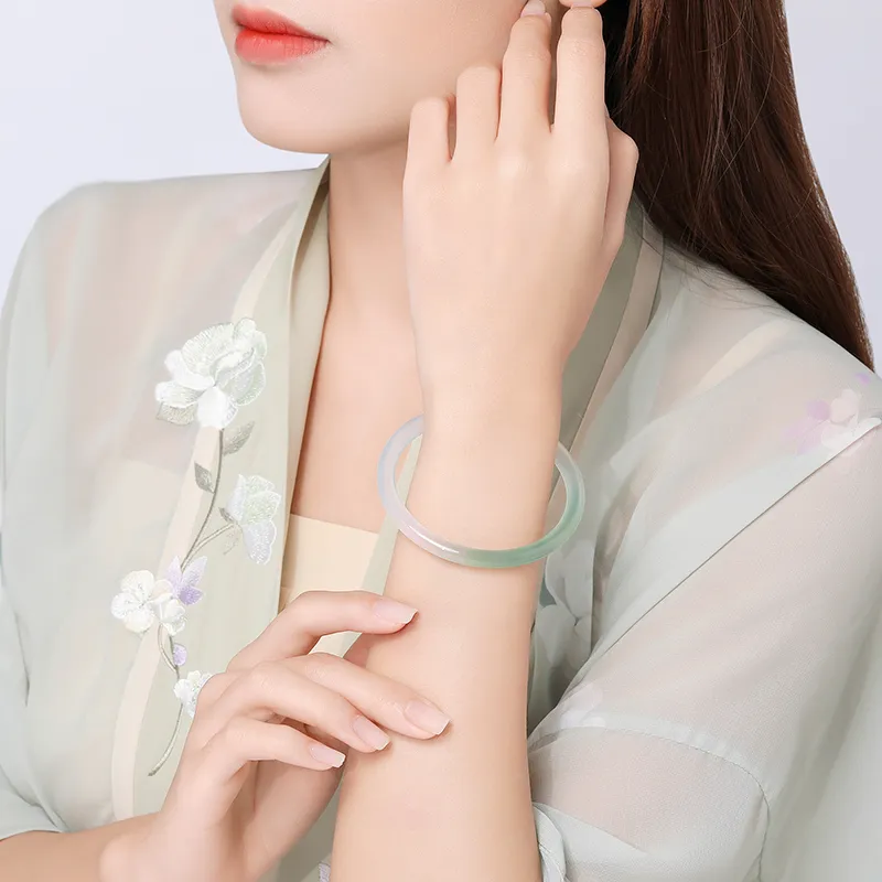 CHAOHONGJI Chalcedony Bangles Women's-3