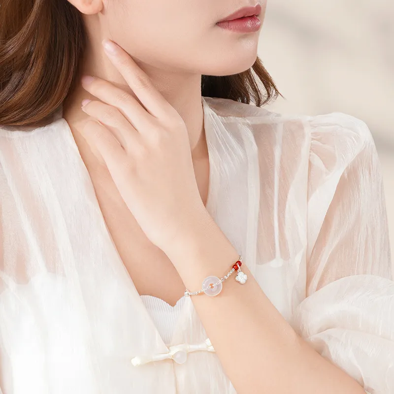 CHAOHONGJI Chalcedony Jade Bracelets Women's-3