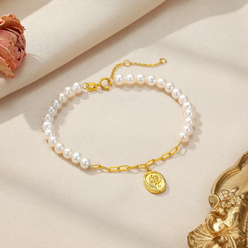 CHAOHONGJI Freshwater Pearl Bracelets Women's-8