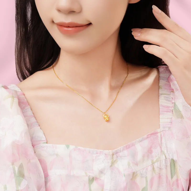CHJ JEWELLERY Sanrio Series Gold Bracelet Women's-5