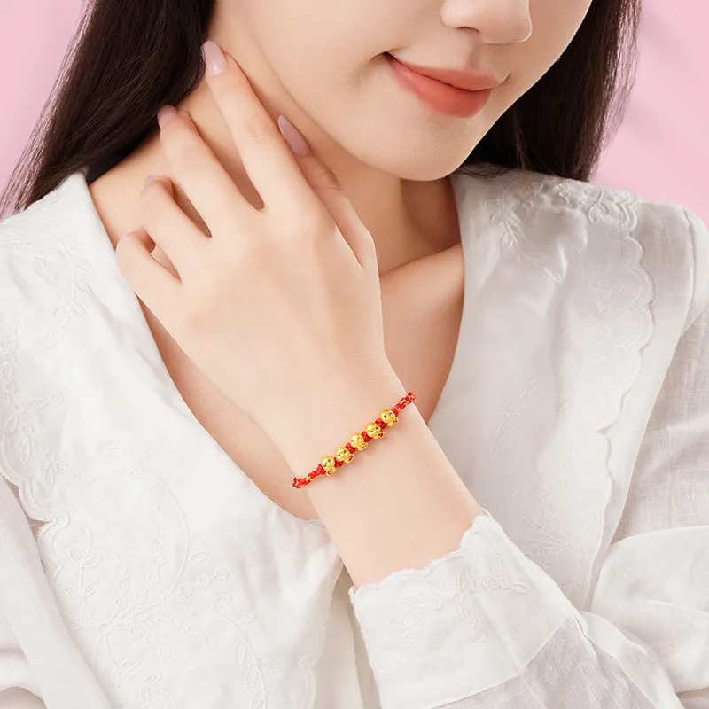 CHJ JEWELLERY Gold Bracelet Women's-9
