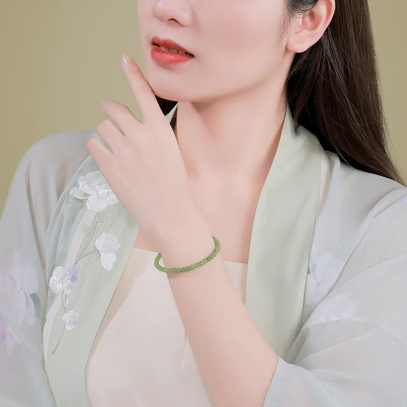 CHAOHONGJI Hetian Jade Karat Gold Bracelets Women's Jasper-3