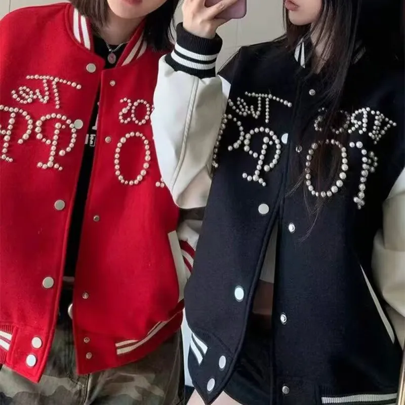 Luosamen Baseball Jacket Unisex-2