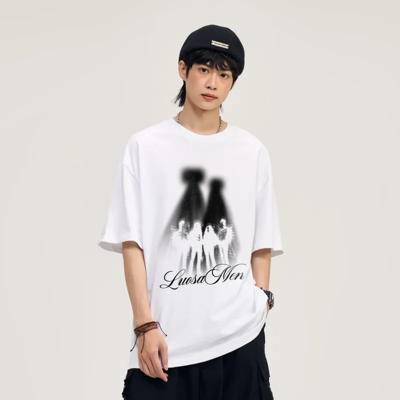 Luosamen T Shirts Unisex-8
