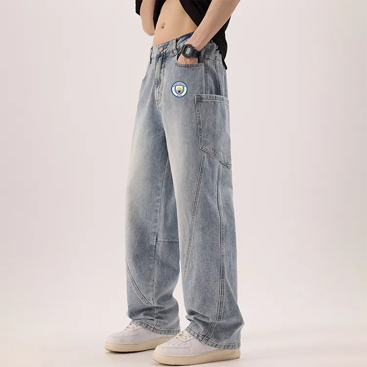 Manchester City F.C. Jeans Unisex-1