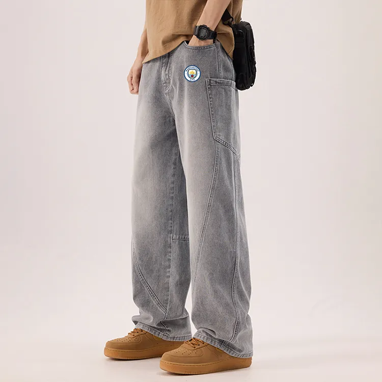 Manchester City F.C. Jeans Unisex-3