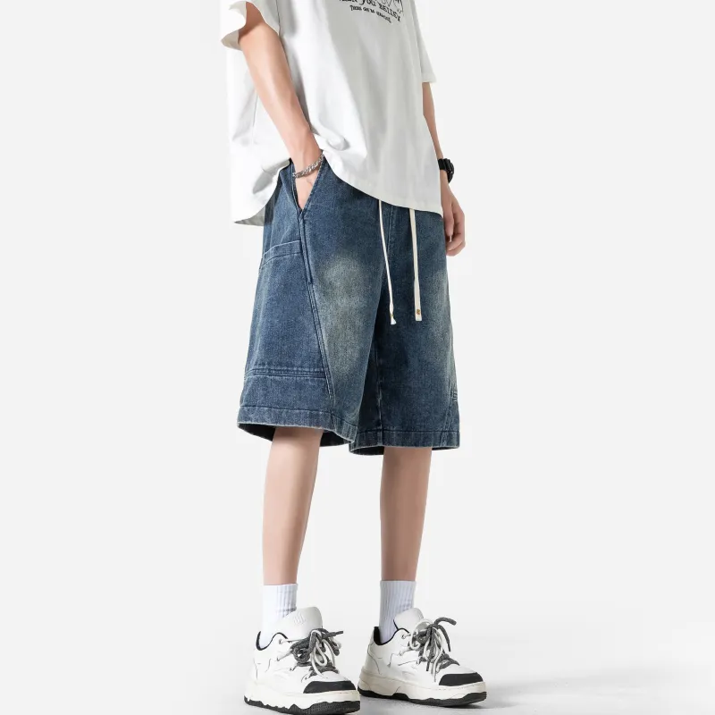 Manchester City F.C. Denim Shorts Unisex-11