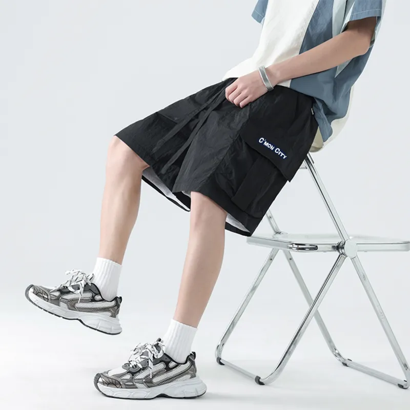 Manchester City F.C. Cargo Shorts Unisex-4