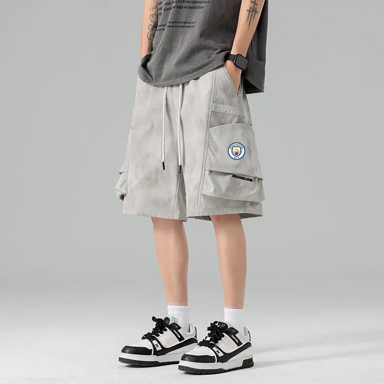 Manchester City F.C. Cargo Shorts Unisex-5