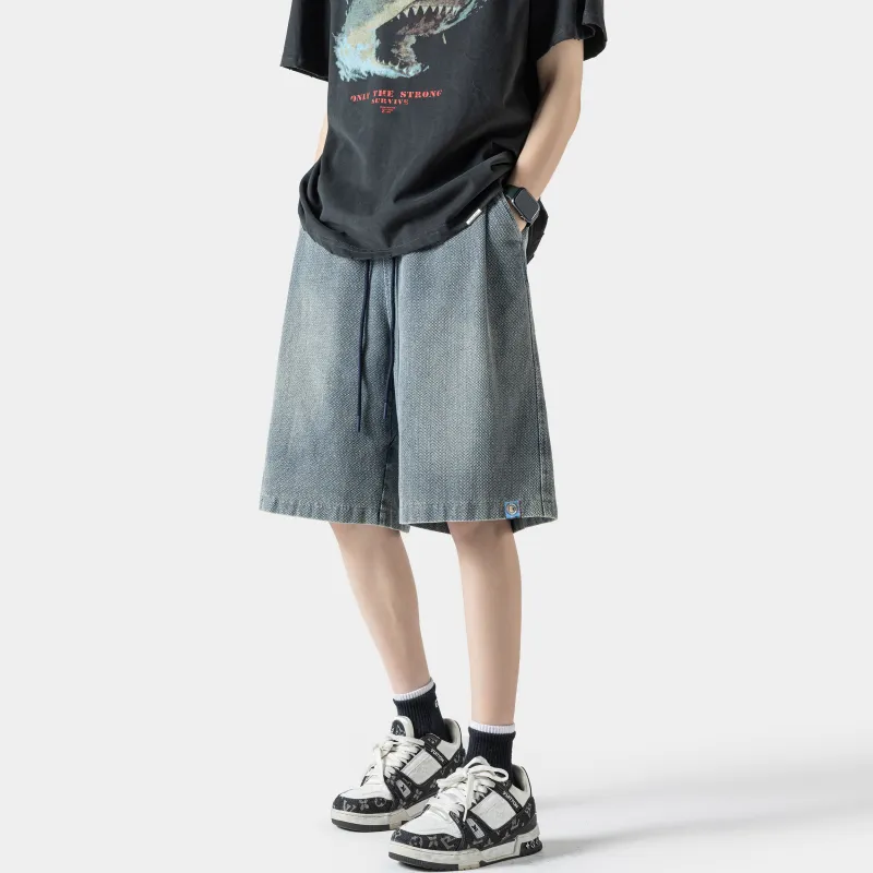 Manchester City F.C. Denim Shorts Unisex-4