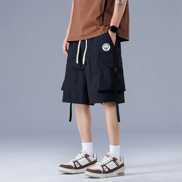 Manchester City F.C. Cargo Shorts Unisex-2