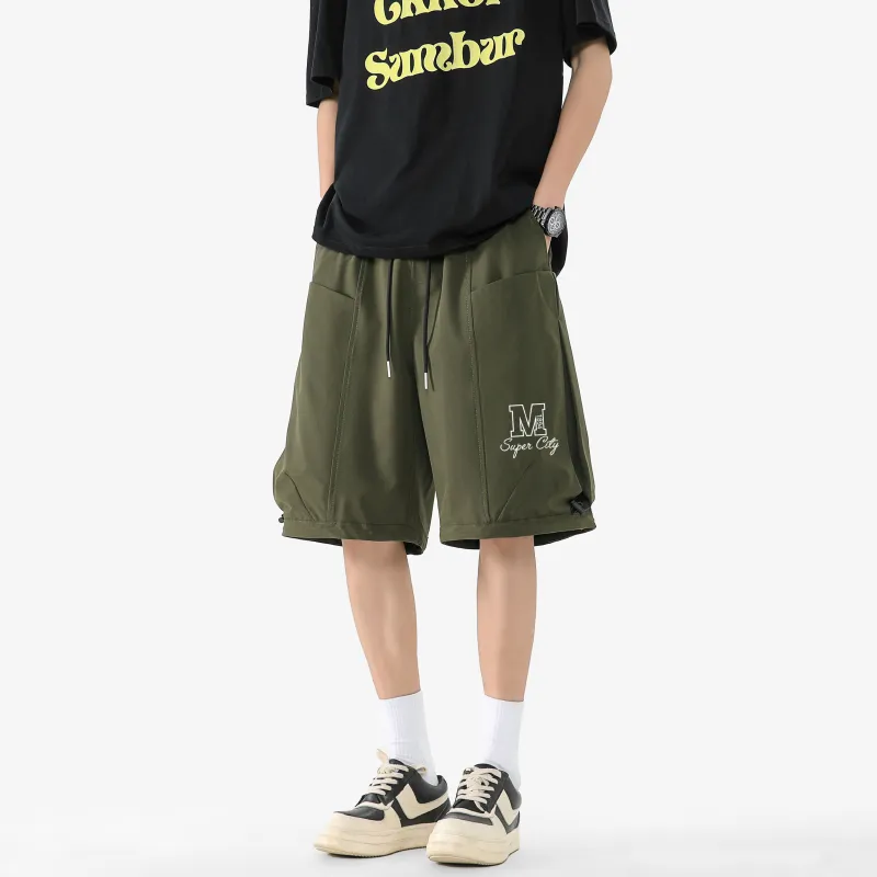 Manchester City F.C. Cargo Shorts Unisex-14