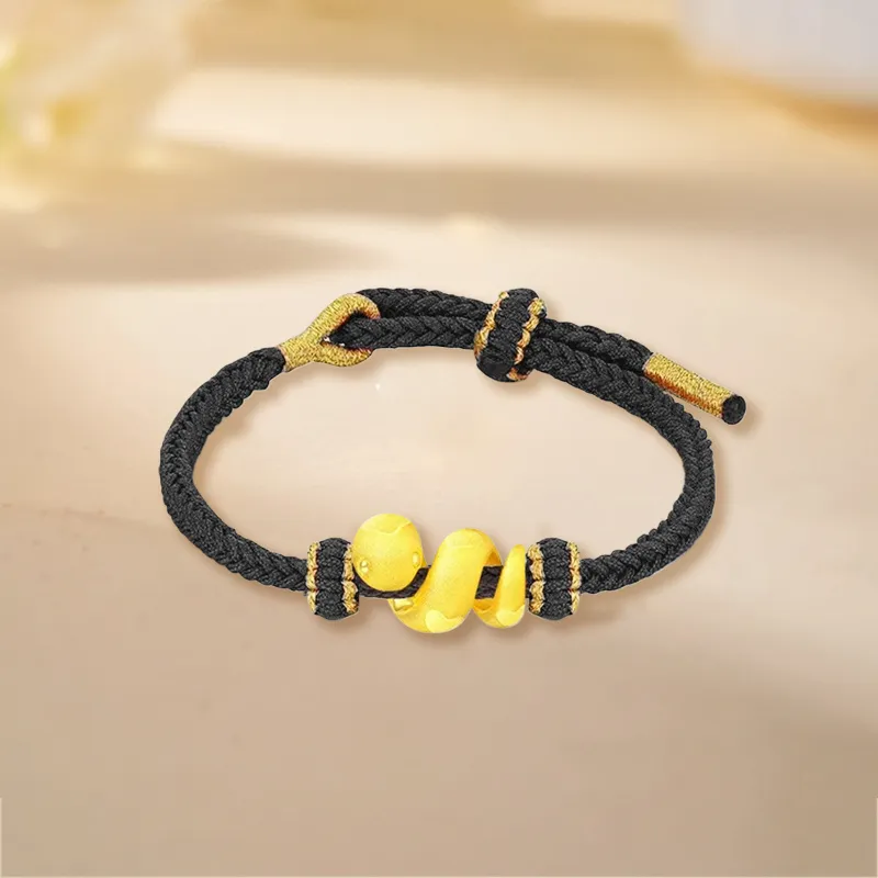 Kowloon Ancient Gold Bracelet Unisex-8