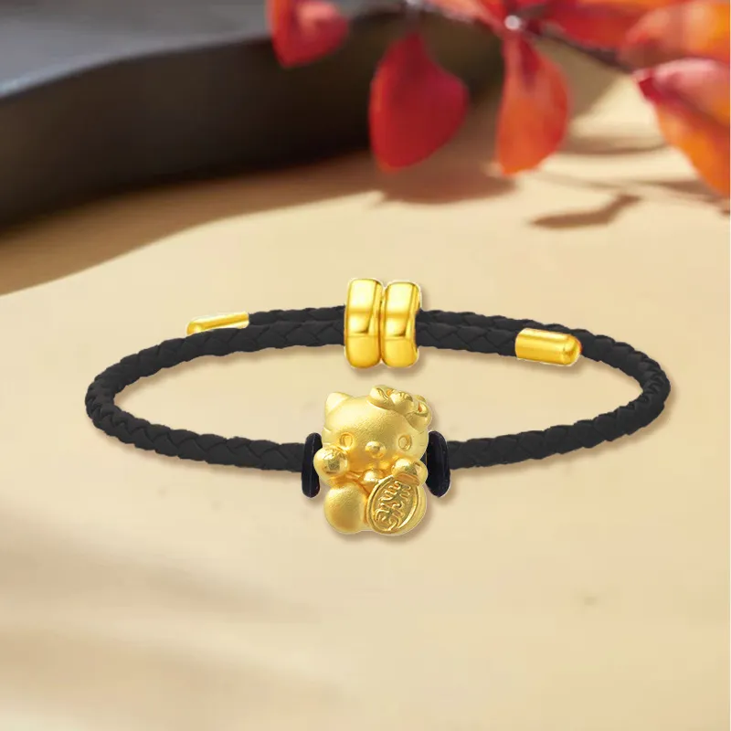 Kowloon Ancient Gold Bracelet Unisex-7
