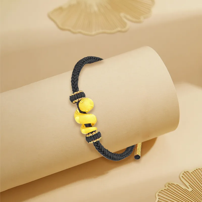 Kowloon Ancient Gold Bracelet Unisex-7