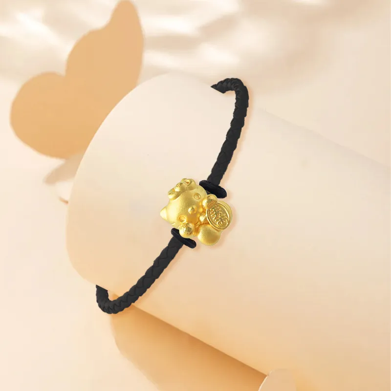 Kowloon Ancient Gold Bracelet Unisex-8