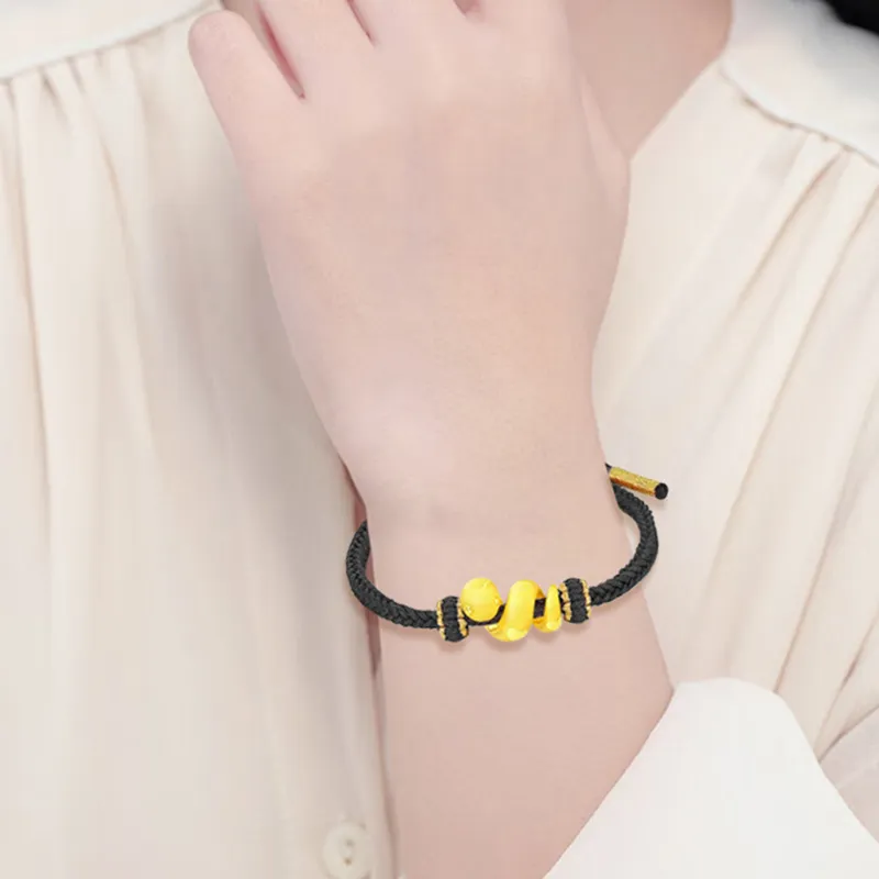 Kowloon Ancient Gold Bracelet Unisex-9