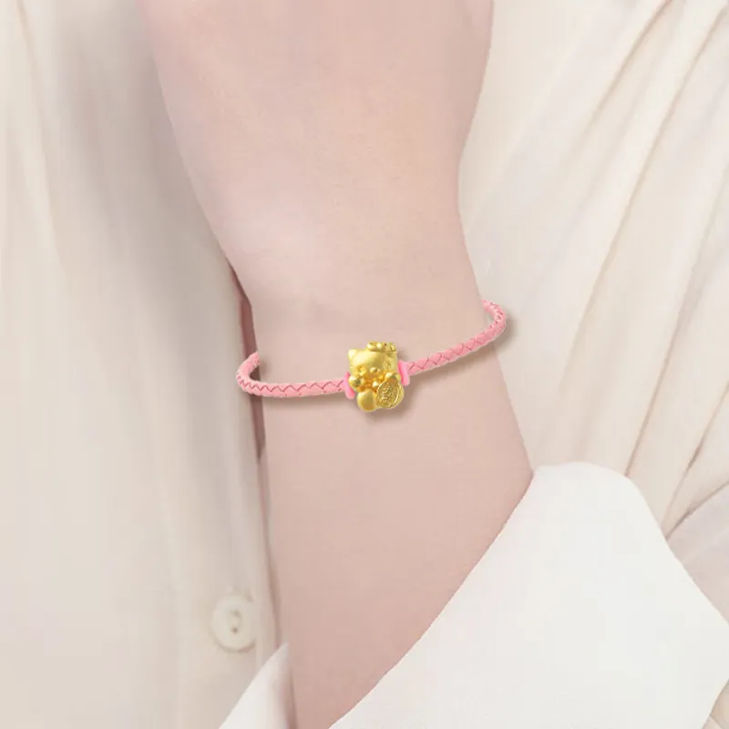 Kowloon Ancient Gold Bracelet Unisex-4