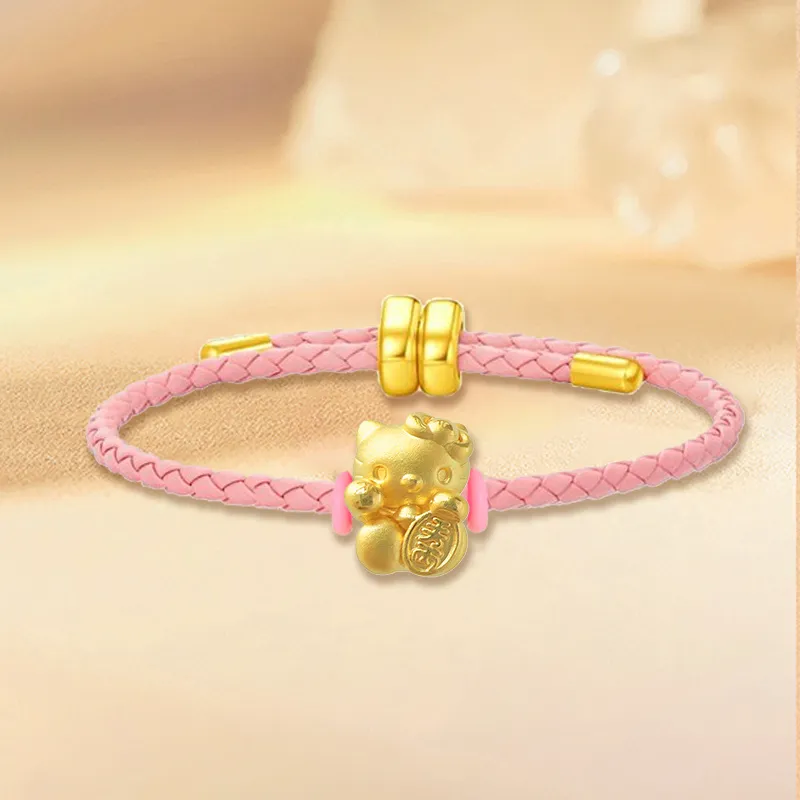 Kowloon Ancient Gold Bracelet Unisex-2