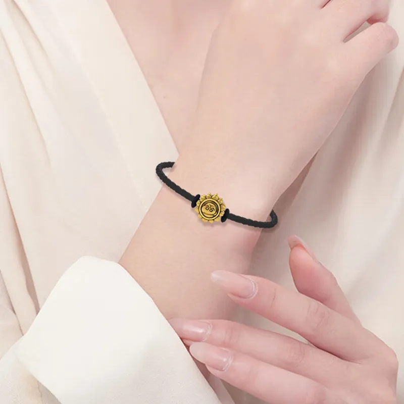 Kowloon Ancient Gold Bracelet Unisex-4