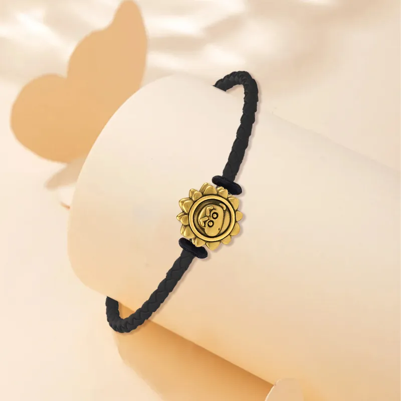 Kowloon Ancient Gold Bracelet Unisex-3