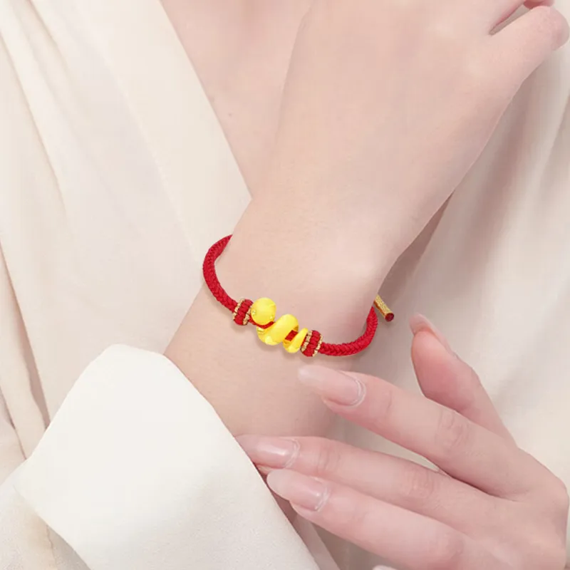 Kowloon Ancient Gold Bracelet Unisex-4