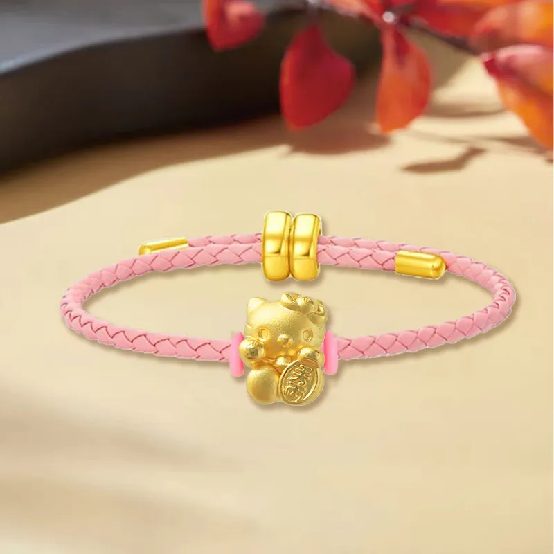 Kowloon Ancient Gold Bracelet Unisex-1