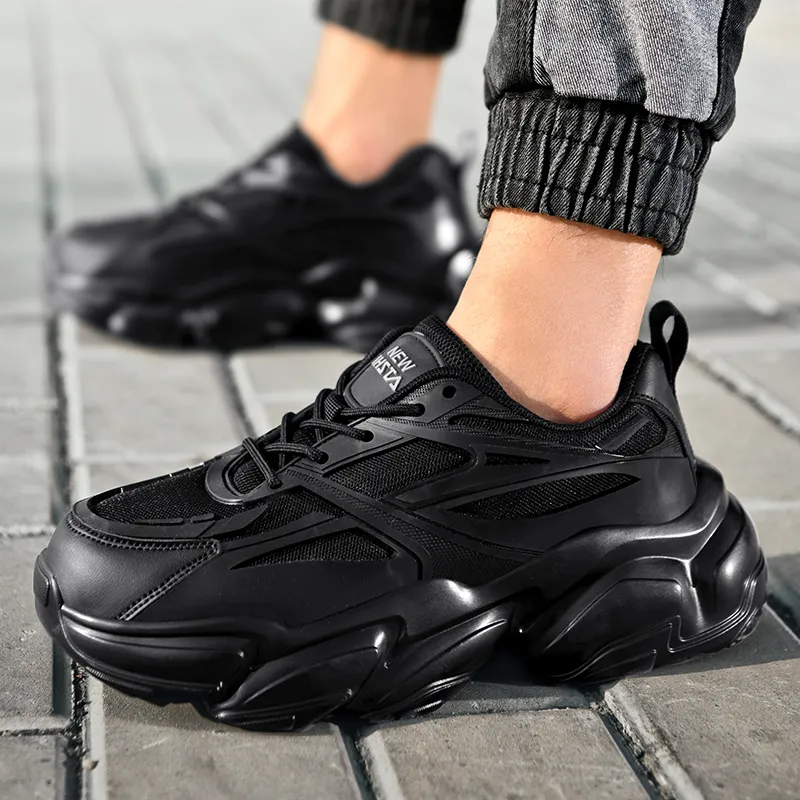DEVIL AND ANGEL Height Increasing Abrasion Resistant Slip Resistant Low Top Chunky Sneakers Unisex-14